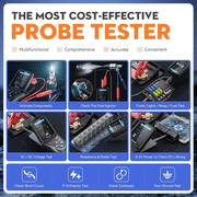 VDIAGTOOL V500 Pro Automotive Circuit Breaker Finder, Power Probe Tester, 9/30V Electrical Open Short Circuit Finder, Digital Multimeter/Oscilloscope/Relay Tester/Injector Test