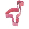 Flamingo Tin Cookie Cutter Pink 4 in Pr0920Q - R&M Cookie Cutters - Tin Plate Steel