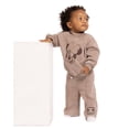thumbnail image 2 of Minnie Mouse Baby Girls Mock Neck Sweatshirt and Pants Set, 2 Piece, Sizes 0/3M-24M, 2 of 8