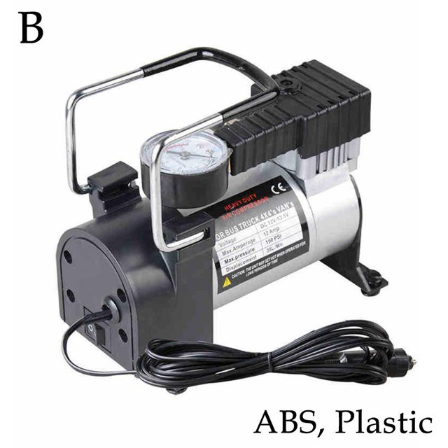 COCOTINA Heavy Duty 12V Electric Car Tyre Inflator 200PSI Portable Pump Compressor