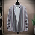 thumbnail image 5 of YFNNUP Mens Striped Western Shirts Long Sleeve Casual Button Downs Cowboy Shirt Regular Fit Work Shirts with Pockets, 5 of 5