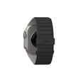 thumbnail image 5 of UAG Apple Watch Band 49/46/45/44mm Pathfinder - Silicone Double Side Reversible Magnetic Band Watch Strap for iWatch Series Ultra 2/Ultra/4-10/SE 2/SE, Black/Titanium, 5 of 9