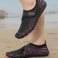 thumbnail image 3 of CHICVOMEY Women Men Water Shoes - Non-Slip Quick-Dry Aqua Hiking Sandals with Velcro - Slip-On Swim Shoes for Beach Pool River, 3 of 9