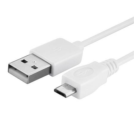 Insten 10 Ft White Micro Usb Cable Data Sync Charger Cable For
