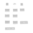 thumbnail image 5 of TKSE Etiqueta Engomada Del Botón De Elevación De La Ventana, 12 Piezas De Reemplazo De Etiqueta Engomada Del Botón De Elevación De La Ventana Para Land Rover Range Rover Executive 2013-2017, 5 of 5