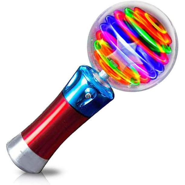 JoyX 7.5 Inch Light Up Magic Ball Toy Wand for Kids Flashing LED Wand