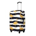 thumbnail image 2 of Bixox Washable Gold Flamingo Printed Luggage Cover, Fashion Suitcase Protector Fits for Large luggage, 2 of 8