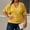 Yellow, variant on TYGHBN Women's Plus Size V Neck T Shirt Casual Stretchy Waist Comfortable Summer Fall Top for Everyday Wear with Jeans Womens Athletic Tops Short Sleeve Womens Cold Gear Long Sleeve Running Shirts