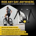 thumbnail image 2 of El entrenador de bicicleta de interior Saris Fluid2 se adapta a carreteras y montañas, 2 of 9