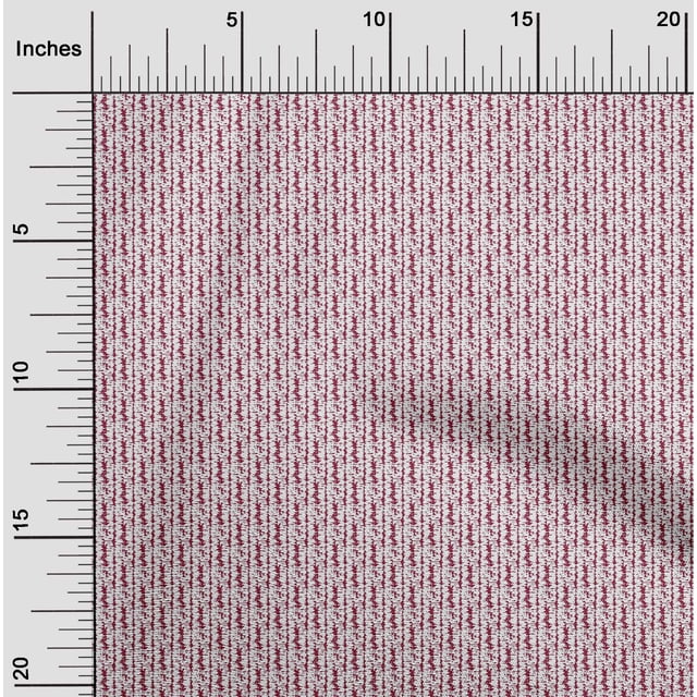 oneOone Silk Tabby Bright Crimson Red Fabric Abstract Texture Sewing Material Print Fabric By The Yard 42 Inch Wide