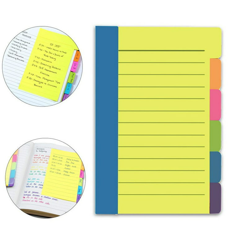 50% Off on KESETKO® Self Sticky Note Pads, Neon Green Color,Office
