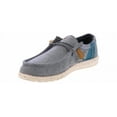 thumbnail image 5 of Mens Hey Dude Wally Funk Baja Navy Casual Shoe, 5 of 6