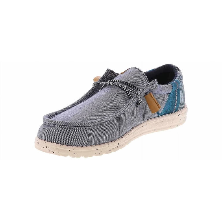 Mens Hey Dude Wally Funk Baja Navy Casual Shoe - Walmart.com display picture 3