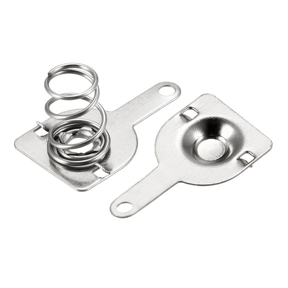 Battery Spring Plate AA Battery Spring Contact Nickel Plate 10mmx10mm 20 Set