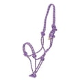 thumbnail image 2 of Gatsby Cowboy Rope Halter Horse Purple/Black, 2 of 2