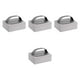 thumbnail image 5 of 4 bloques limpiadores para parrilla con soporte para barbacoa al aire libre, reutilizables, eliminan residuos y suciedad de parrillas, planchas y reji, 5 of 9
