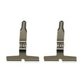thumbnail image 7 of Detroit Axle - Rear Brake Pads for Mercedes-Benz C230 C240 C280 C320 C350 CLK320 CLK350 CLK430 E300 E320 E420 E430 SLK350, Ceramic Brake Pads w/ Hardware Replacement, 7 of 7
