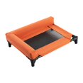 thumbnail image 1 of Cama elevada para perros, lavable y desmontable, ideal para mascotas pequeñas y medianas (gatos). Naranja, 1 of 9