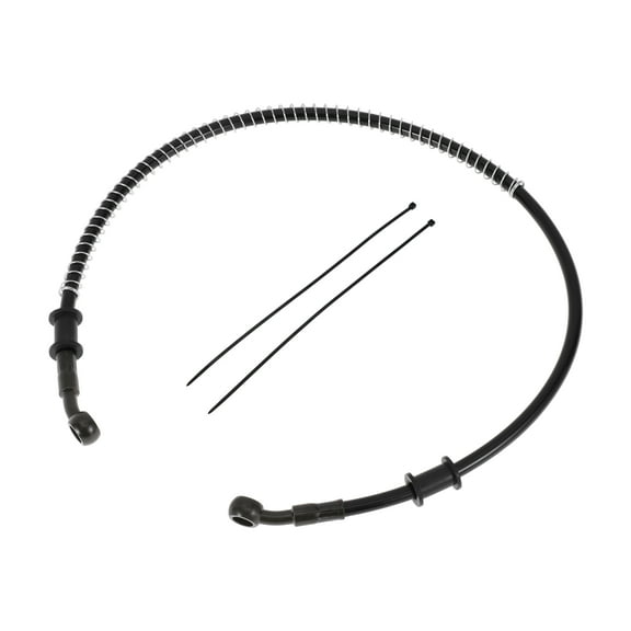 70cm Motorcycle Brake Clutch Oil Hose Line Cable Ties Motorcycle Hydraulic Brake Line for Motorcycles Dirt bikes ATV Black