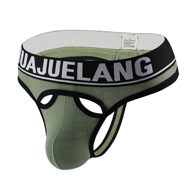 ICHUANYI Clearance Men's Fashion Men's Underwear Boxer Shorts Sexy Breathable(Army Green, XXL) Ichuanyi Ichuanyi