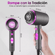 thumbnail image 5 of Secadora De Cabello Profesional Portátil De 2000w Y 3 Velocidades Negra con Morado, 5 of 5