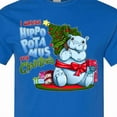 thumbnail image 4 of Inktastic I Wanna Hippopotamus for Christmas Cute Hippo T-Shirt, 4 of 5
