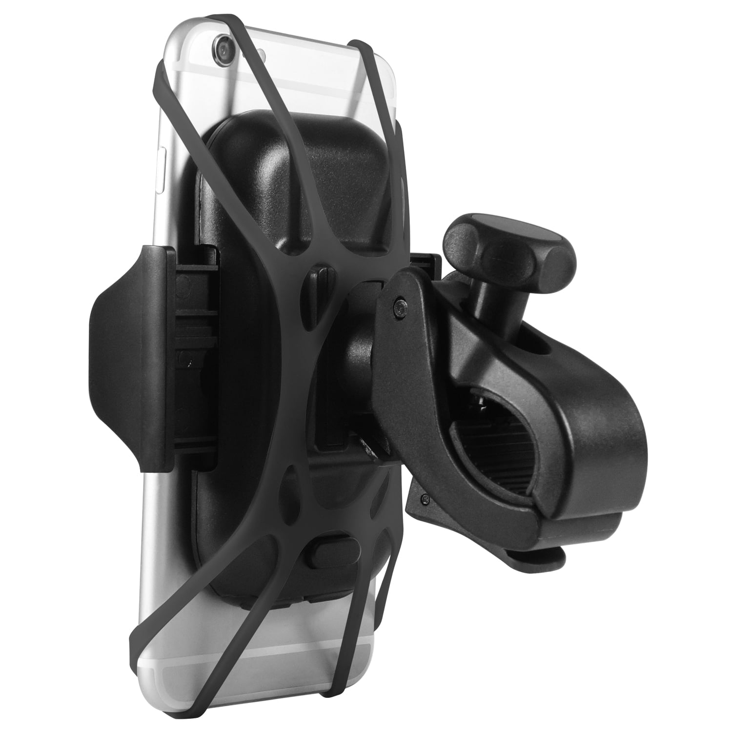 Macally Phone Holder for Bike, Bicycle Phone Mount Holder for iPhone X
