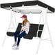 thumbnail image 1 of Toldo de repuesto para columpio Hollywood con asiento de repuesto, toldo de repuesto para columpio de jardín + funda para asiento, toldo de repuesto impermeable para columpio de jardín de 2 o 3 p, 1 of 5