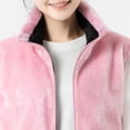 thumbnail image 2 of Chaleco calefactor eléctrico Likrtyny de felpa calefactable 9 áreas invierno Rosa 3XL Para estrenar, 2 of 9