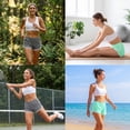 thumbnail image 4 of URATOT Women's Cotton Shorts, 2 Packs, Everyday Casual Shorts, Sizes S–XL, 4 of 6