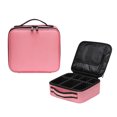 thumbnail image 2 of WREESH Professional Travel Storage Partition Cosmetic Bag Multifunctional Portable Portable Cosmetic Case Custom Small Double Layer Toiletry Bag, 2 of 3