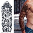 thumbnail image 4 of Etiquetas Engomadas Del Tatuaje 3 piezas de tatuajes extraíbles para fiestas desechables a prueba de agua (TQB33-303-304) Ehuebsd  Libre de BPA, 4 of 9