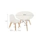 thumbnail image 3 of Mesa Circular Duduk Berlin - Silla Frankfurt Blanco, 3 of 3