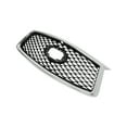 thumbnail image 6 of For Infiniti QX50 2019-2023 With Camera Option Front Upper Grille Chrome Black, 6 of 19