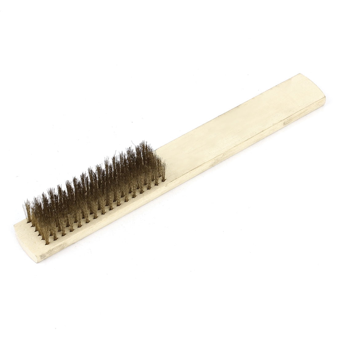 Details about   27cm Length Wooden Handle Brass Wire Cleaning Brush Hand Tool 