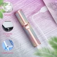 thumbnail image 2 of Rechargeable Eyebrow Trimmer & Facial Hair Remover for Women,2 in 1 Eyebrow Razor and Painless Hair Remover, Eyebrow Lips Body Facial Hair Removal for Women with Built-in LED Light(Rainbow), 2 of 7