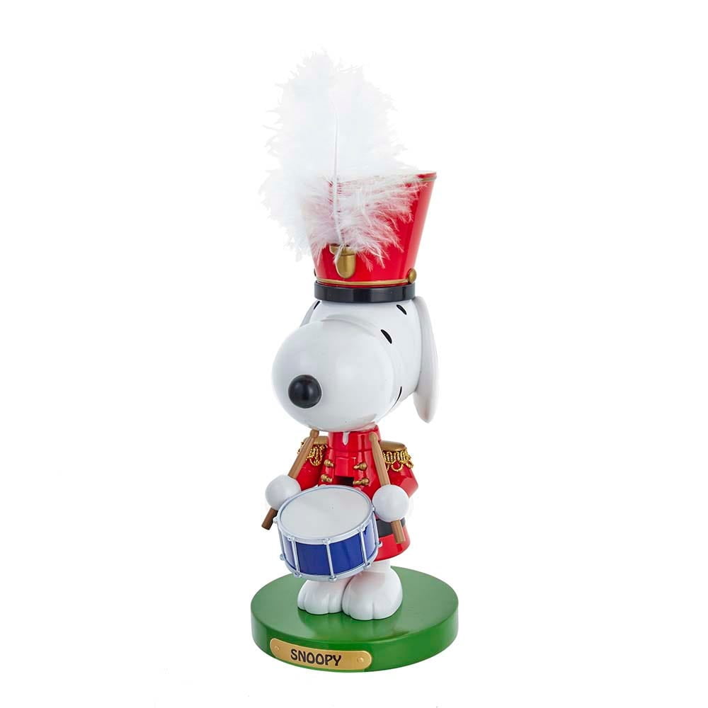 Peanuts PN6211L 10 in. Snoopy the Drummer Nutcracker