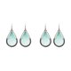 thumbnail image 1 of Pendientes de gota de agua Jumpingount 2 uds colgante moderno, 1 of 6
