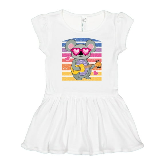 Inktastic Australian Koala Cool Sunset Girls Baby Dress