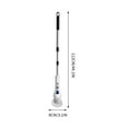thumbnail image 4 of Electric Spin Scrubber, Adjustable Angle 2024 New Cordless Cleaning Brush & Extension Handle, Power Shower Scrubber with 8 Replaceable Head, 120Mins Electric Scrubber for Bathroom, Tub, Floor, Kitchen, 4 of 6