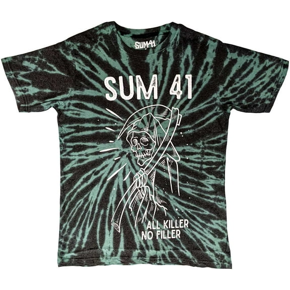 Sum 41 Unisex T-Shirt Reaper (Wash Collection) (Small)