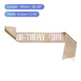thumbnail image 2 of Uxcell Birthday Sash, 1Pcs Personalized Sash Elegant Birthday Sash Sash Accessories for Birthday Party Decorations, 2 of 6