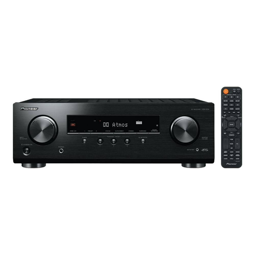 Pioneer VSX534 AV receiver 4K HDR 5.2 channel 5 x 80 Watt