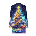 thumbnail image 5 of Plus Size Sweaters Tunic Tops for Women Loose Fit Crewneck Fleece Long Sleeve Sweatshirt Pullover with 2 Pockets (XL, Multicolor 01), 5 of 6