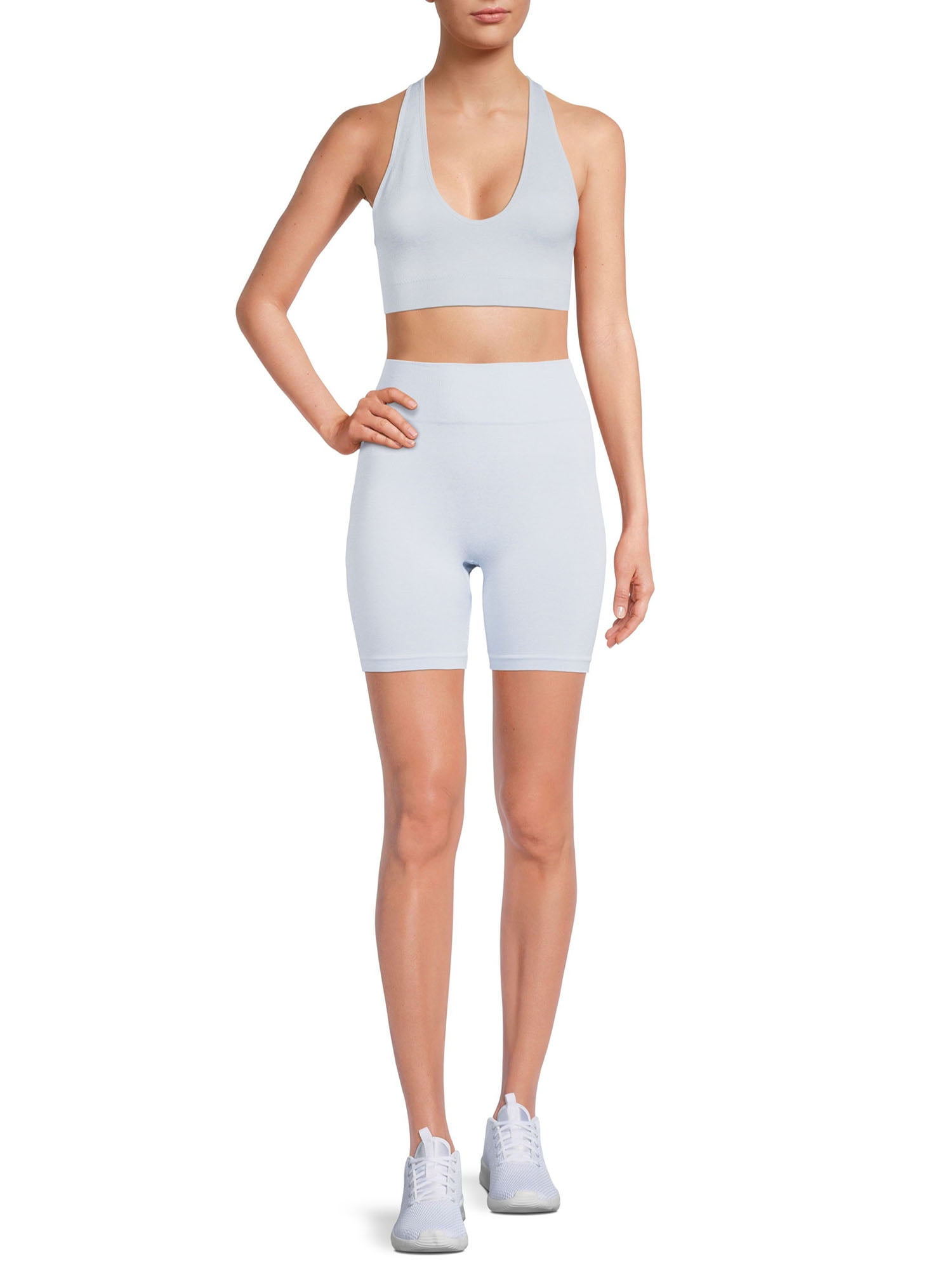 Chloe Ting Women's Seamless Bike Shorts, 5" Inseam