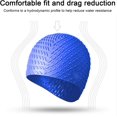 thumbnail image 3 of Bonnets de Bain, Bonnet de Natation, Confortable Sans Grave pour Hommes Adultes Courts, 3 of 4