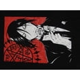 thumbnail image 7 of Black Butler Sebastian with Rose Black Graphic Tee-5XL, 7 of 7