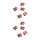 thumbnail image 1 of Sonducket 5 piezas de pinzas para el cabello de color rosa con lazo de flores y frutas, horquillas para mujeres y niñas, accesorios para diario, Lazo 2piezas Sonducket CBP442000, 1 of 5