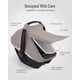 thumbnail image 4 of Funda para Silla de Coche de Bebé Blissful Diary Extra Grande en Malla Gris, 4 of 7