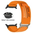 thumbnail image 3 of Rugged Nylon Band for Galaxy Watch Ultra Bands 47mm for Men Women,One Click No Gap Fabric Woven Wristbands Adjustable Sport Strap for Samsung Galaxy Watch 7 Ultra Band 47 mm for Man,Green+Black, 3 of 8